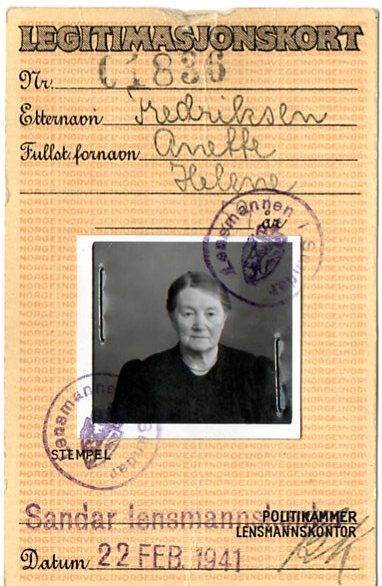 Legitimasjon - Reisetillatelse - Passerseddel